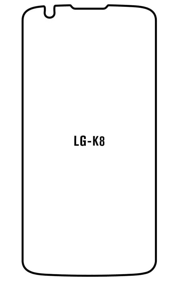 LG K8 2016 Přední Hydrogel ochranná fólie