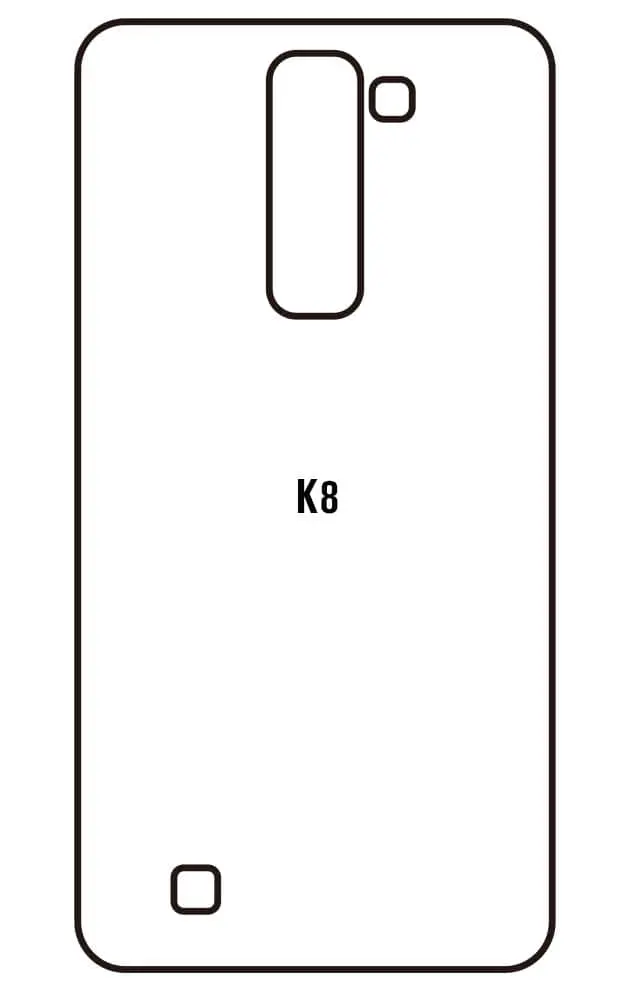 LG K8 2016 Zadní Hydrogel ochranná fólie