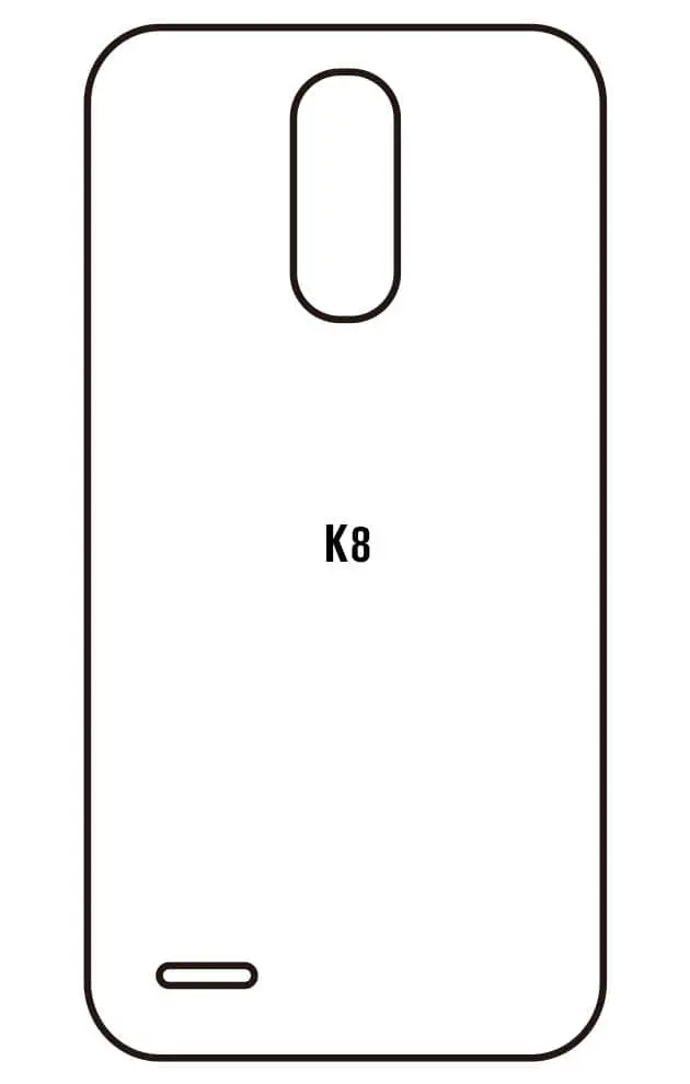 LG K8 2017 Zadní Hydrogel ochranná fólie