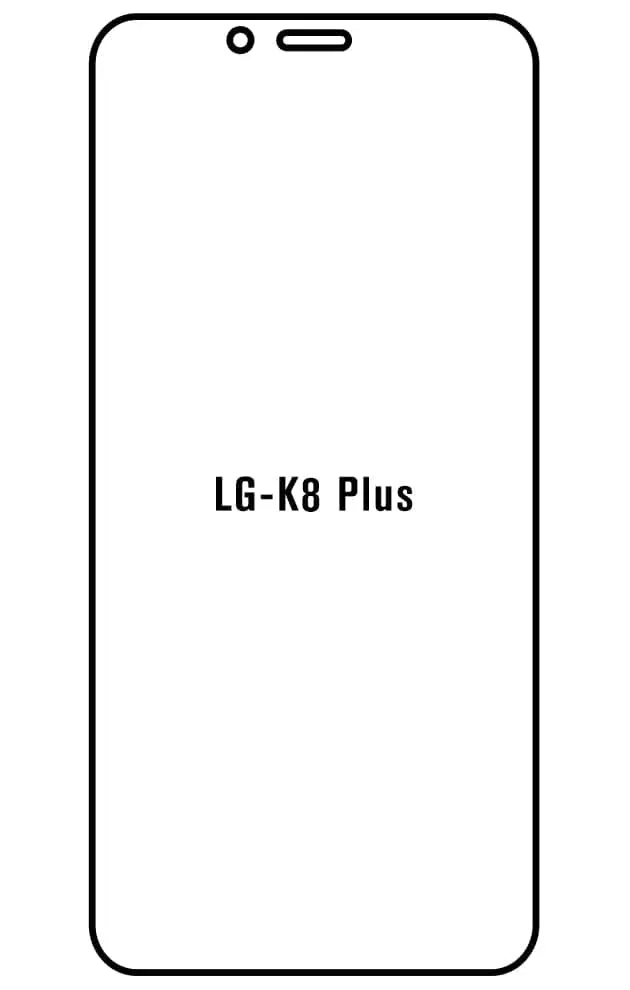 LG K8 Plus Přední Hydrogel ochranná fólie