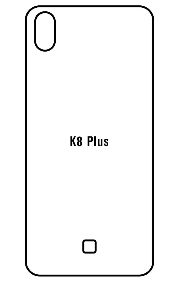 LG K8 Plus Zadní Hydrogel ochranná fólie