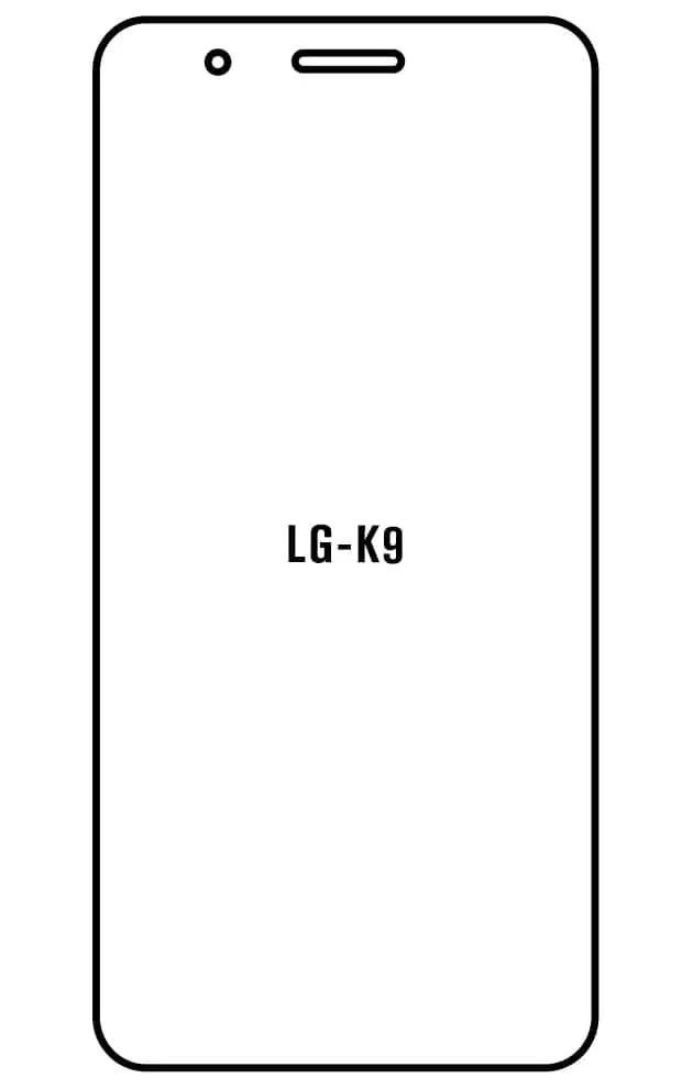 LG K9 Přední Hydrogel ochranná fólie