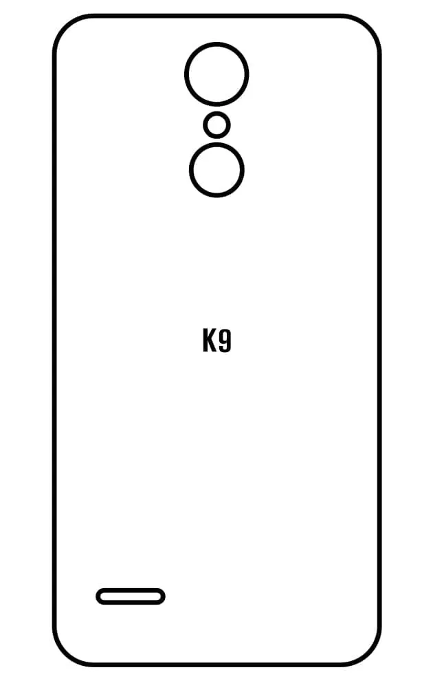 LG K9 Zadní Hydrogel ochranná fólie