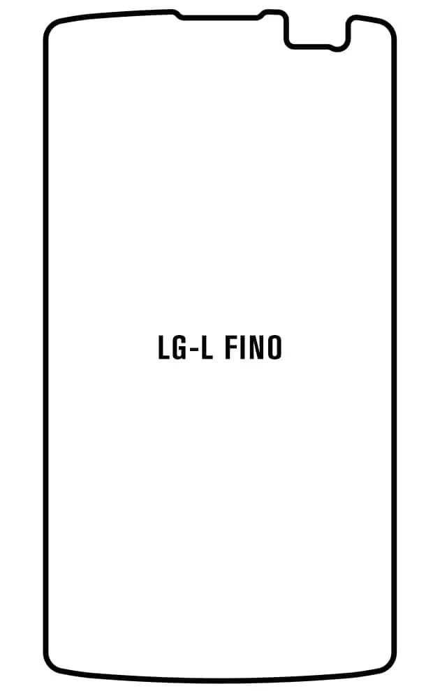 LG L Fino Přední Hydrogel ochranná fólie
