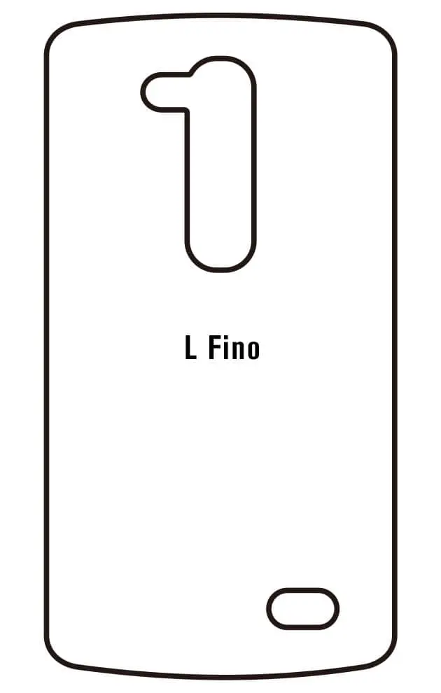 LG L Fino Zadní Hydrogel ochranná fólie