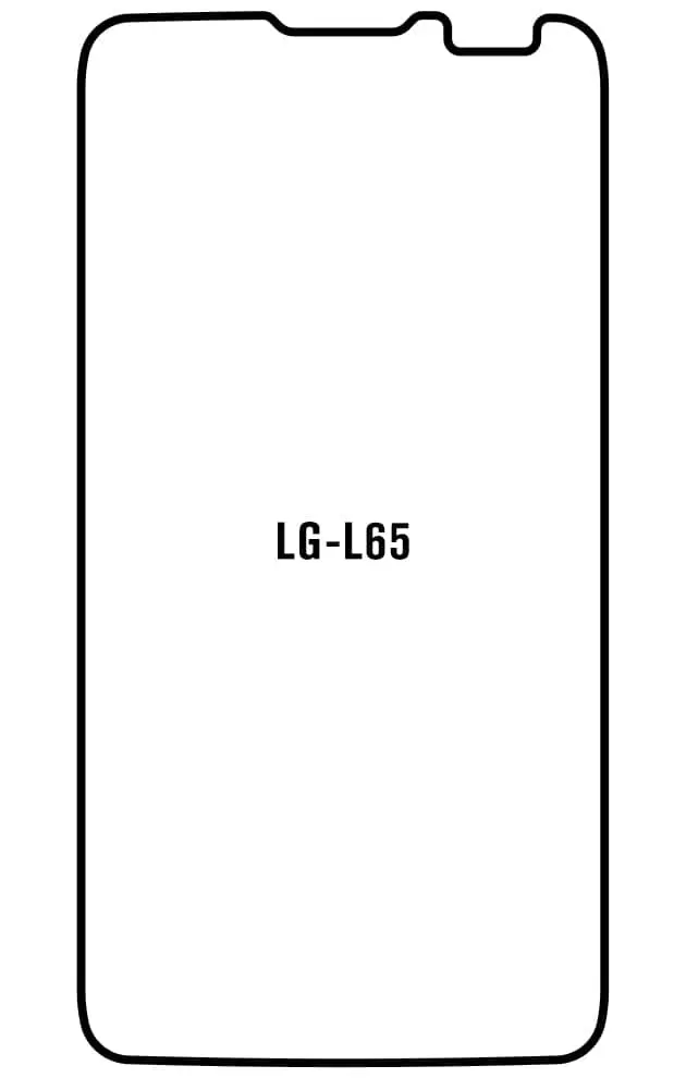LG L65 Přední Hydrogel ochranná fólie