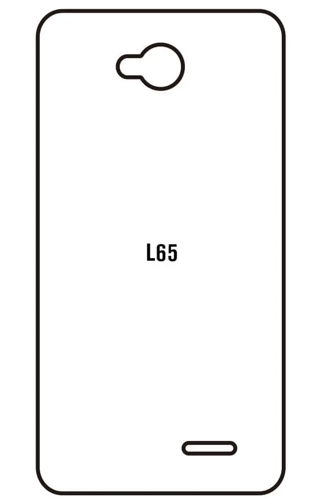 LG L65 Zadní Hydrogel ochranná fólie