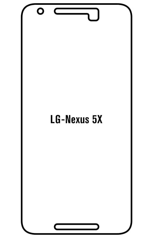 LG Nexus 5X Přední Hydrogel ochranná fólie