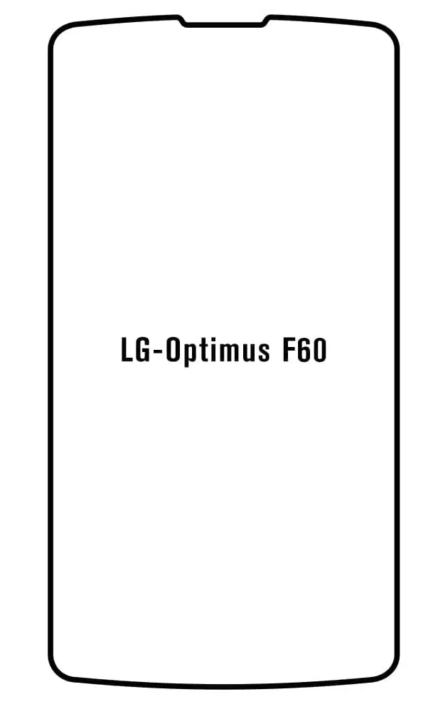 LG Optimus F60 MS395 Přední Hydrogel ochranná fólie