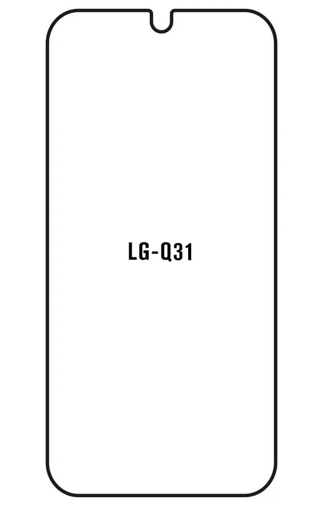 LG Q31 Přední Hydrogel ochranná fólie