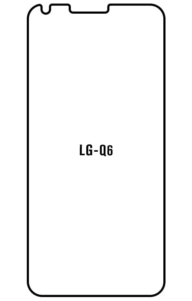 LG Q6 Přední Hydrogel ochranná fólie