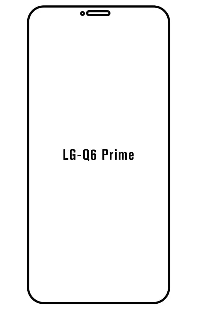 LG Q6 Prime Přední Hydrogel ochranná fólie