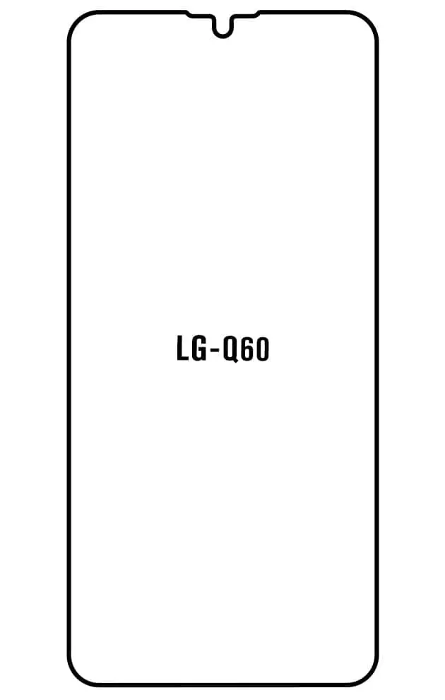 LG Q60 Přední Hydrogel ochranná fólie