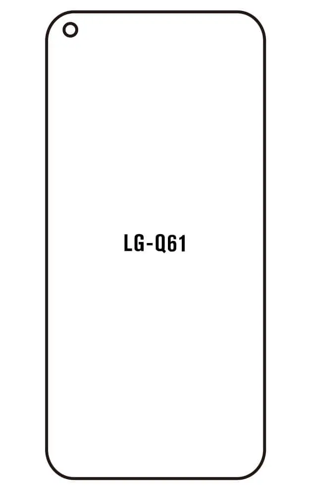 LG Q61 Přední Hydrogel ochranná fólie