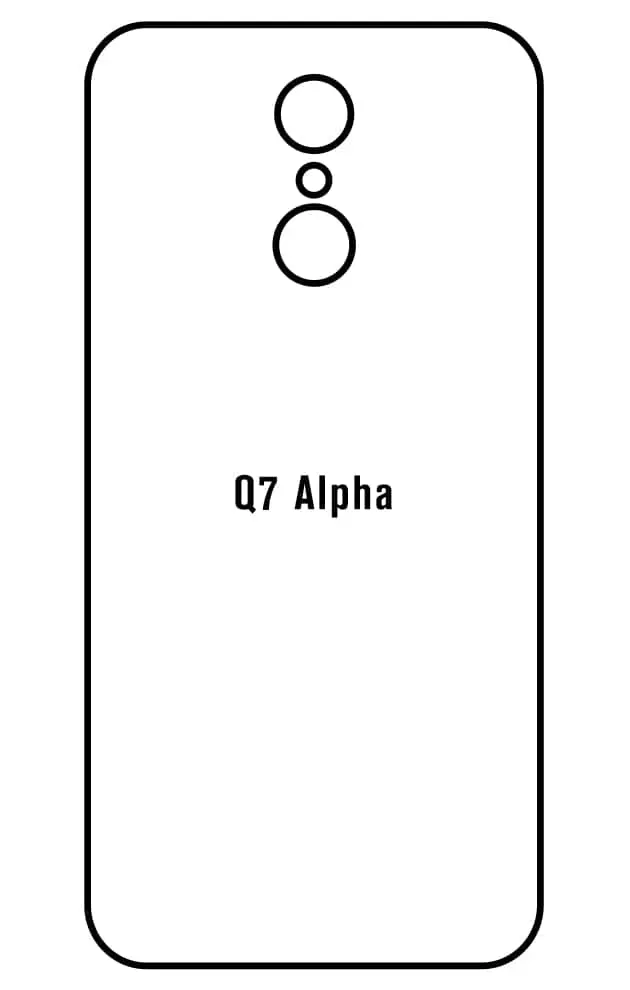 LG Q7 Alpha Zadní Hydrogel ochranná fólie