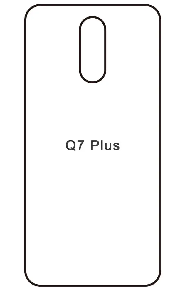 LG Q7 Plus Zadní Hydrogel ochranná fólie