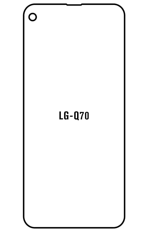 LG Q70 Přední Hydrogel ochranná fólie