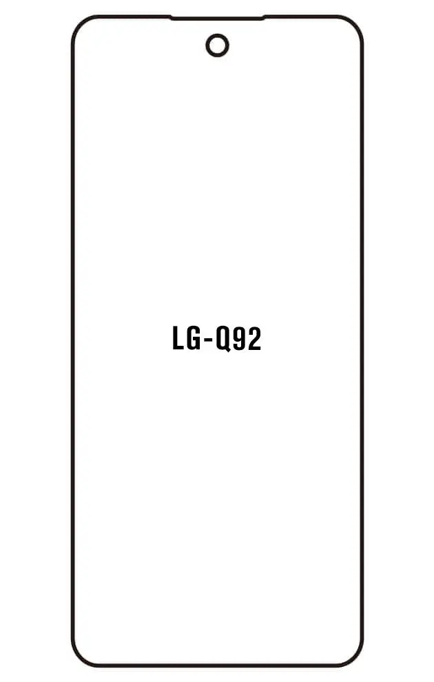 LG Q92 5G Přední Hydrogel ochranná fólie