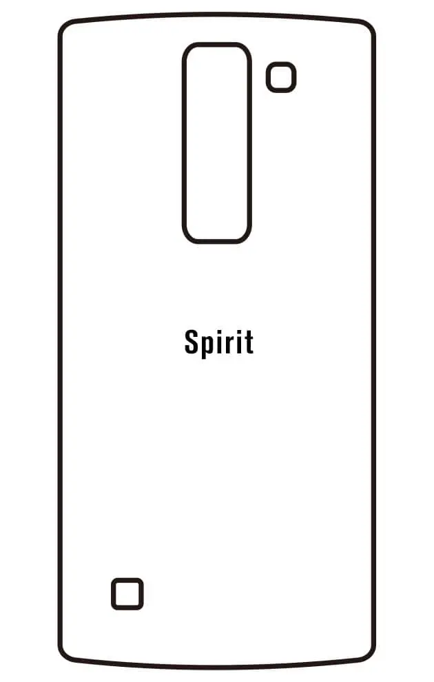 LG Spirit Zadní Hydrogel ochranná fólie