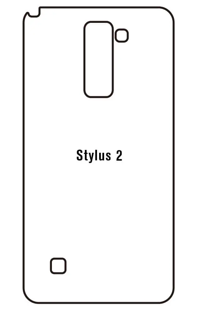 LG Stylus 2 Zadní Hydrogel ochranná fólie