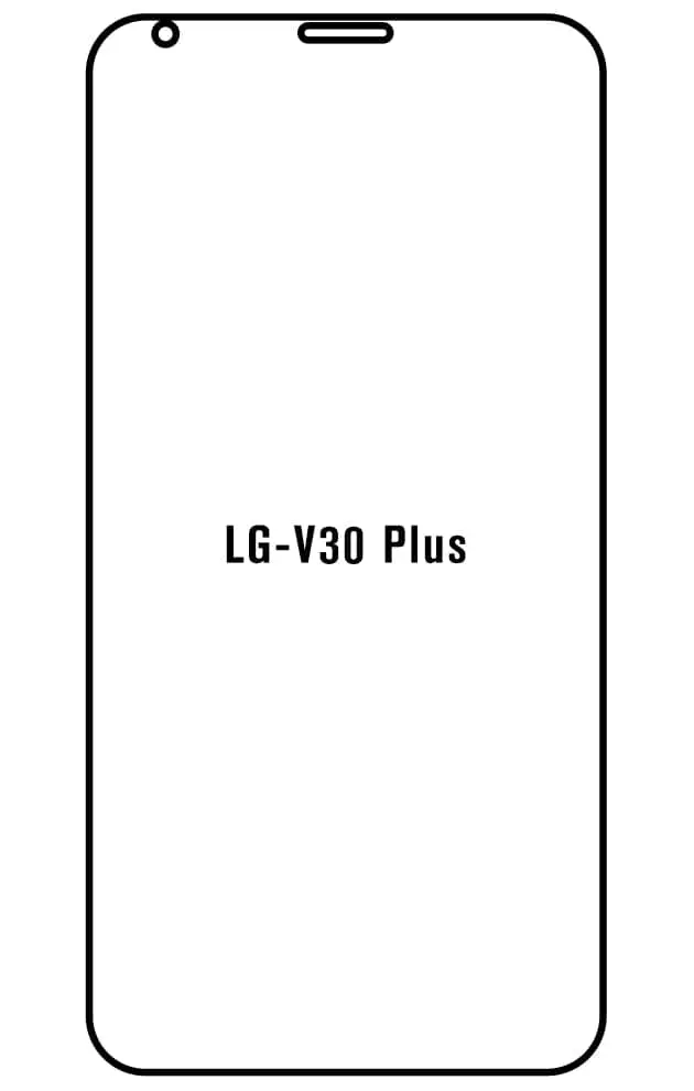 LG V30 Plus Přední Hydrogel ochranná fólie