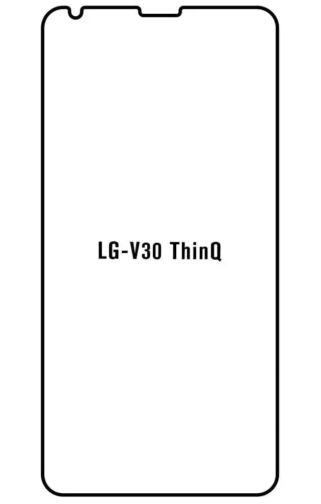 LG V30 ThinQ Přední Hydrogel ochranná fólie