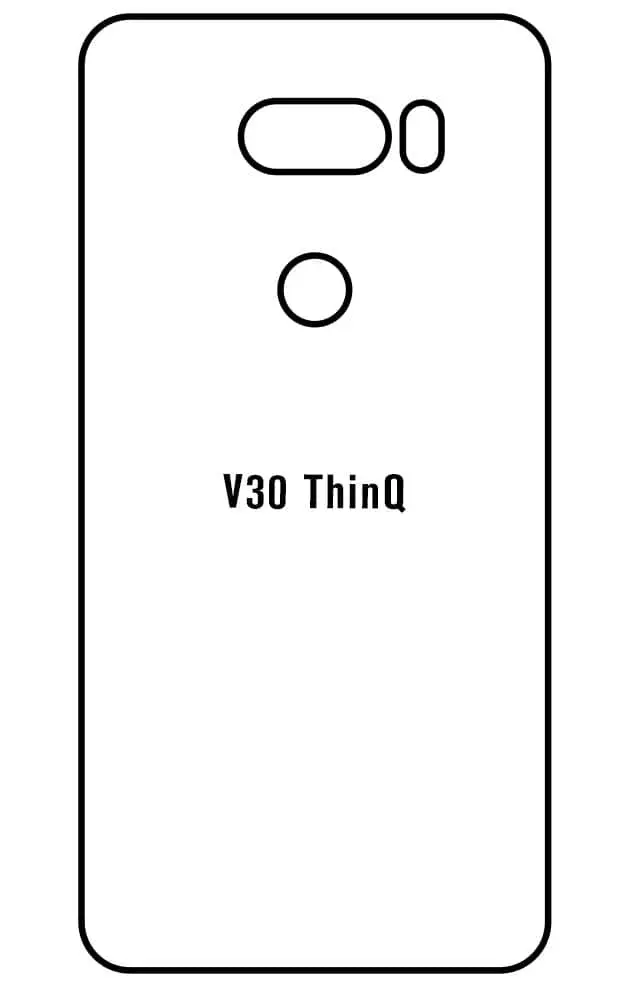 LG V30 ThinQ Zadní Hydrogel ochranná fólie