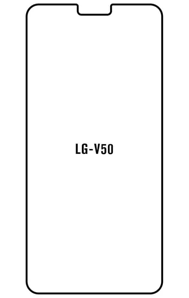 LG V50 Přední Hydrogel ochranná fólie