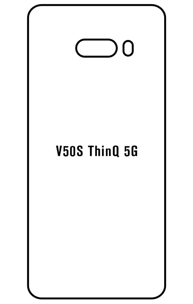 LG V50S ThinQ 5G Zadní Hydrogel ochranná fólie