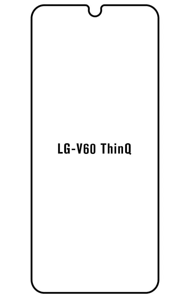 LG V60 ThinQ 5G Přední Hydrogel ochranná fólie