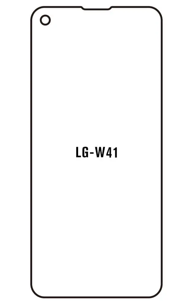 LG W41 Přední Hydrogel ochranná fólie