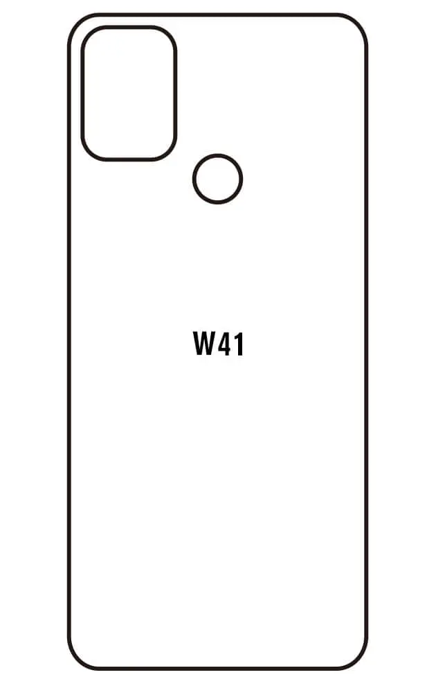 LG W41 Zadní Hydrogel ochranná fólie
