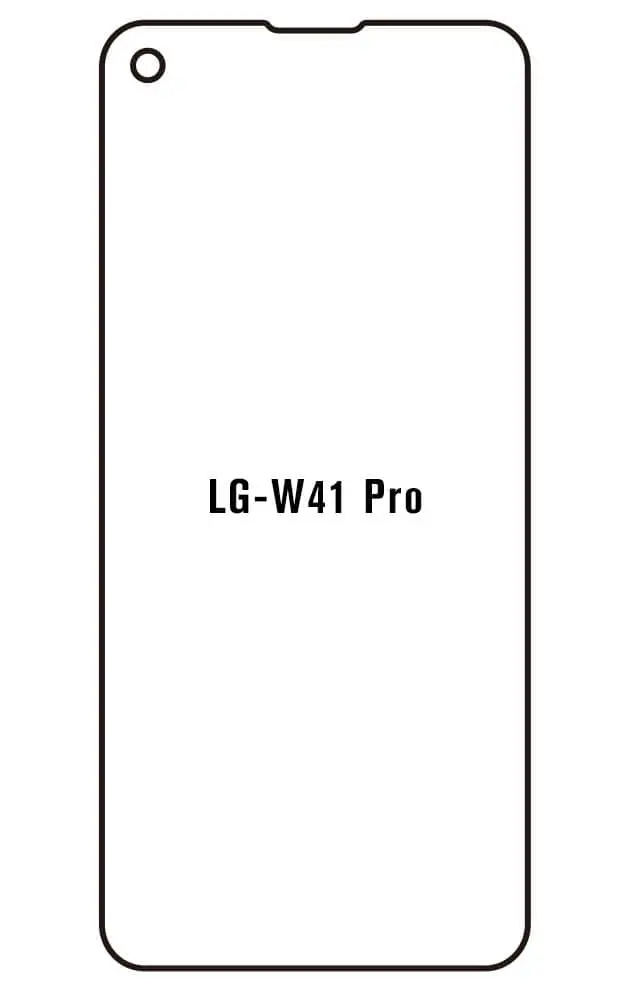 LG W41 Pro Přední Hydrogel ochranná fólie