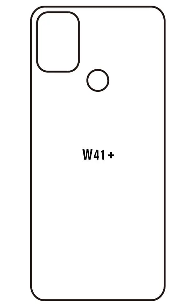 LG W41+ Zadní Hydrogel ochranná fólie