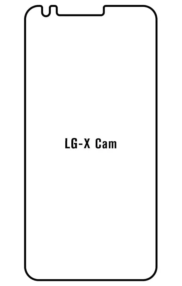 LG X Cam Přední Hydrogel ochranná fólie