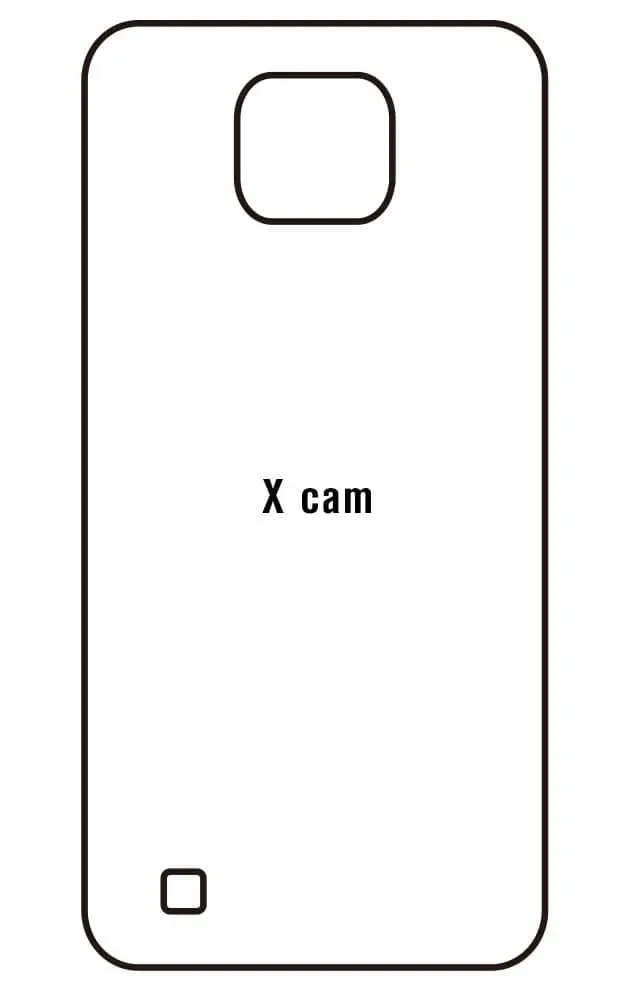 LG X Cam Zadní Hydrogel ochranná fólie