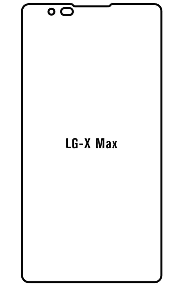 LG X Max Přední Hydrogel ochranná fólie