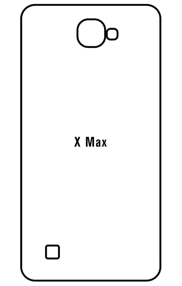 LG X Max Zadní Hydrogel ochranná fólie