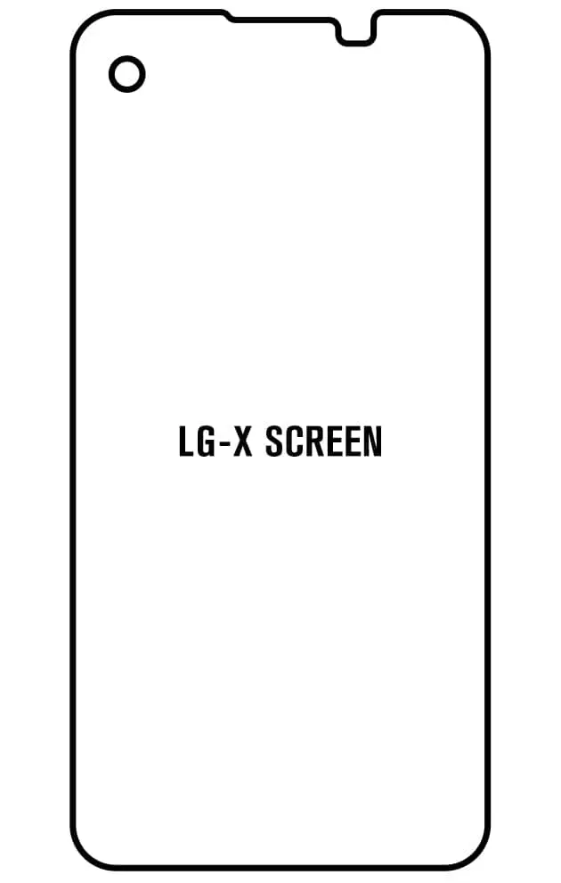 LG X Screen Přední Hydrogel ochranná fólie