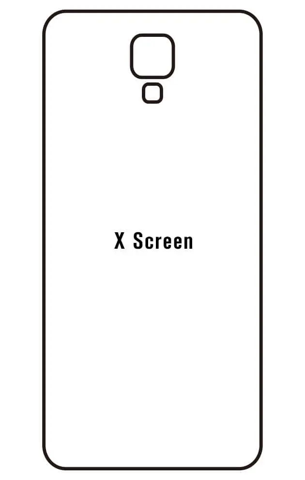 LG X Screen Zadní Hydrogel ochranná fólie