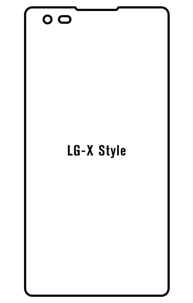 LG X Style Přední Hydrogel ochranná fólie