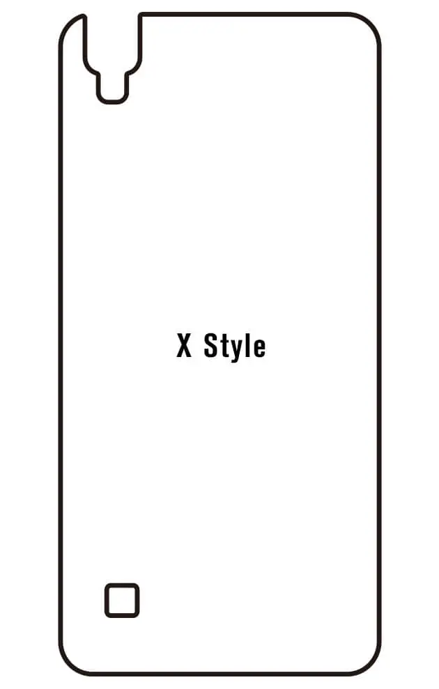 LG X Style Zadní Hydrogel ochranná fólie