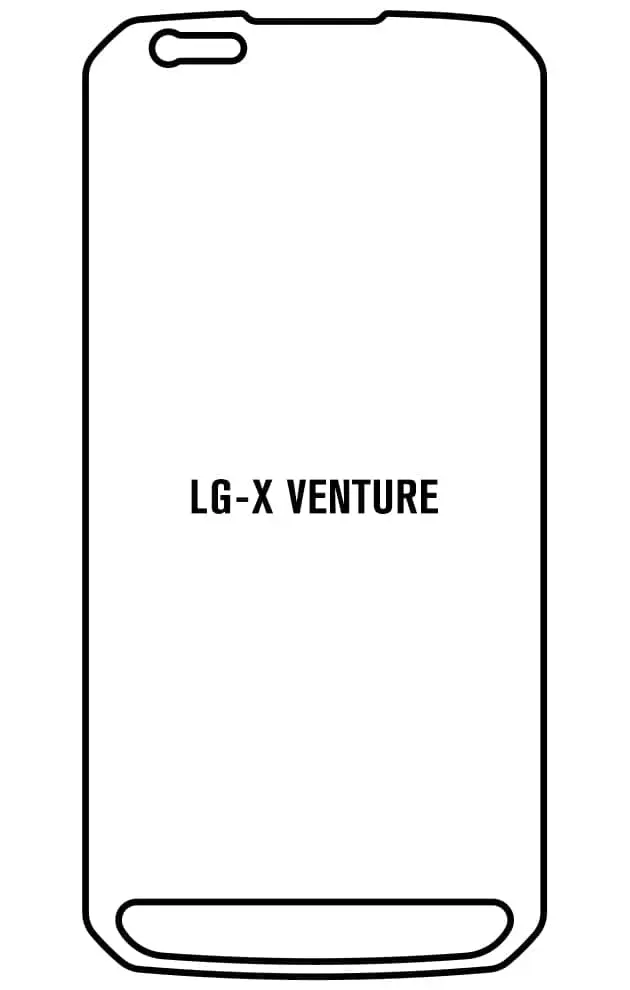 LG X venture Přední Hydrogel ochranná fólie
