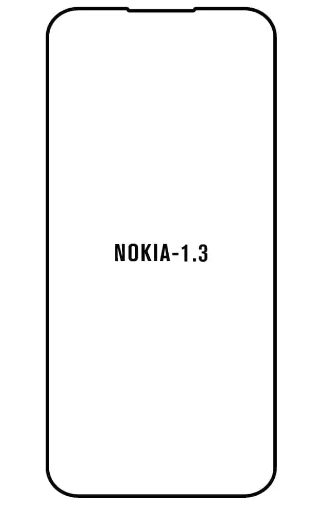 Nokia 1.3 Přední Hydrogel ochranná fólie