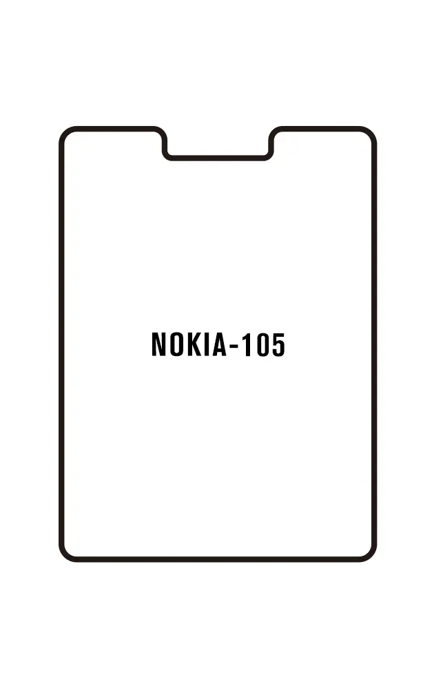 Nokia 105 2024 Přední Hydrogel ochranná fólie