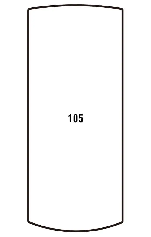 Nokia 105 4G Zadní Hydrogel ochranná fólie