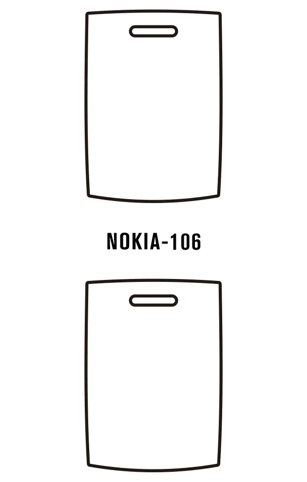 Nokia 106 4G 2023 Přední Hydrogel ochranná fólie