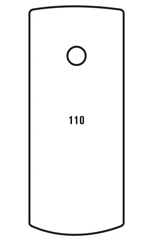 Nokia 110 4G Zadní Hydrogel ochranná fólie