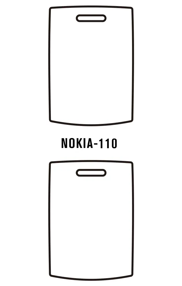 Nokia 110 4G 2023 Přední Hydrogel ochranná fólie