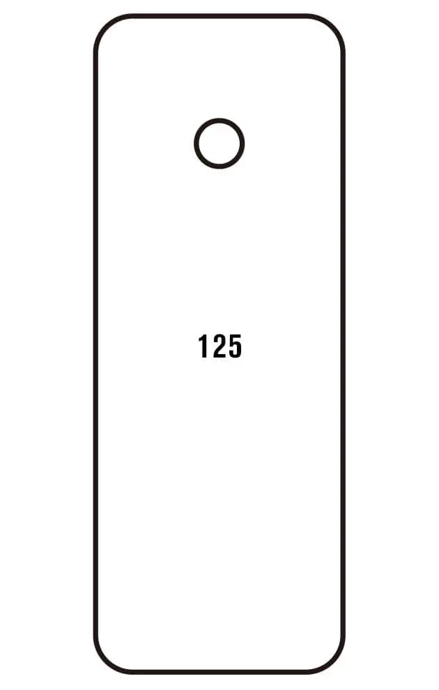 Nokia 125 Zadní Hydrogel ochranná fólie